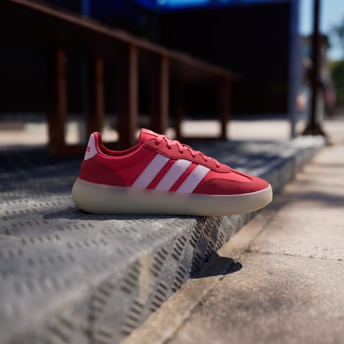 Adidas Barreda Decode Sneakers - Pure Ruby / Semi Lucid Red / Clear Pink - view 3