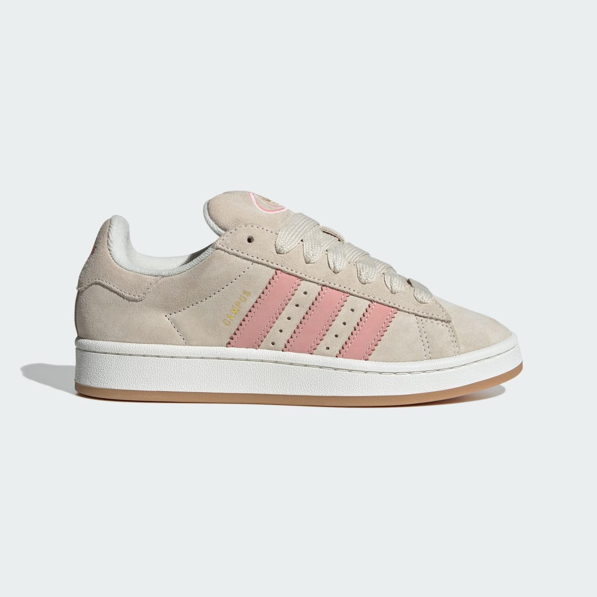 Adidas Campus 00s Sneakers - Cream White / Wonder Mauve / Glow Pink - view 1