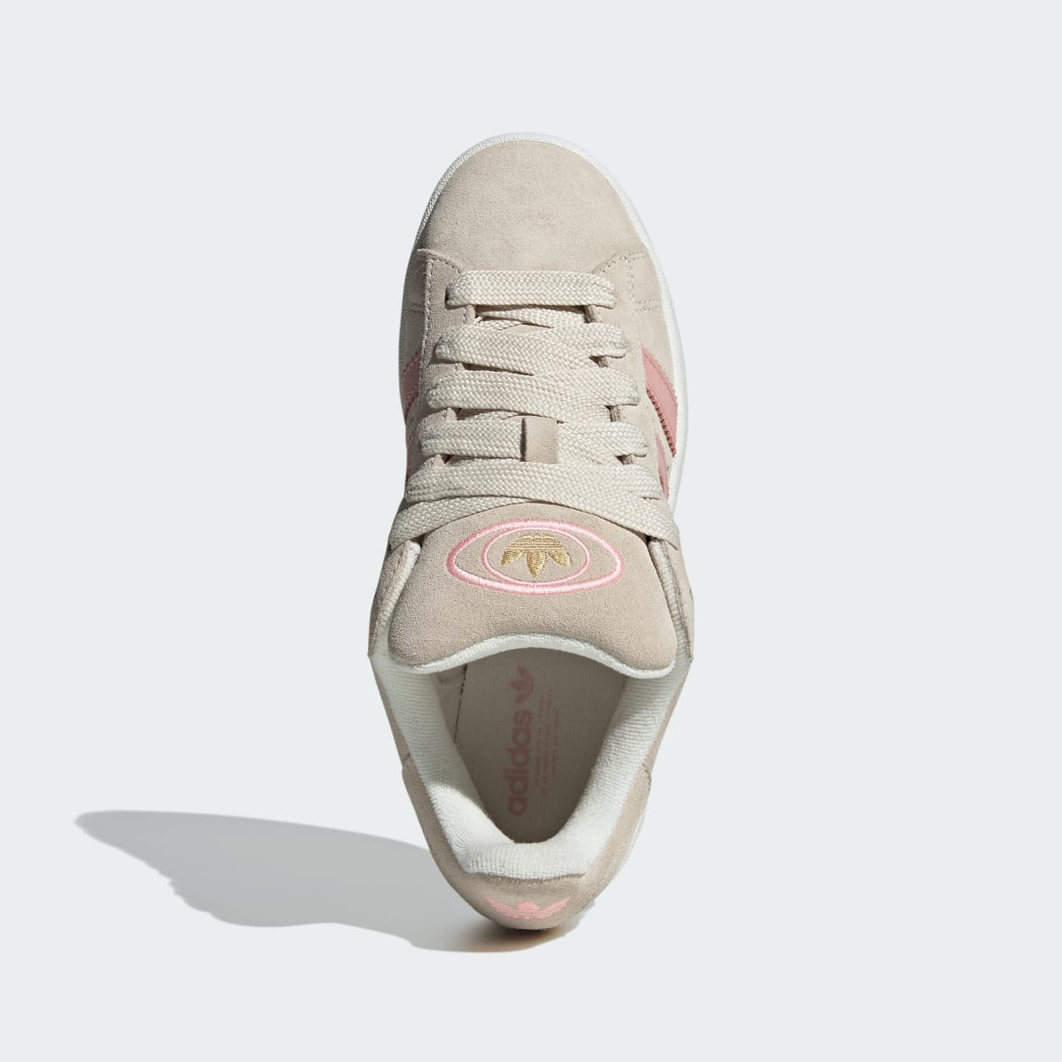 Adidas Campus 00s Sneakers - Cream White / Wonder Mauve / Glow Pink - view 2