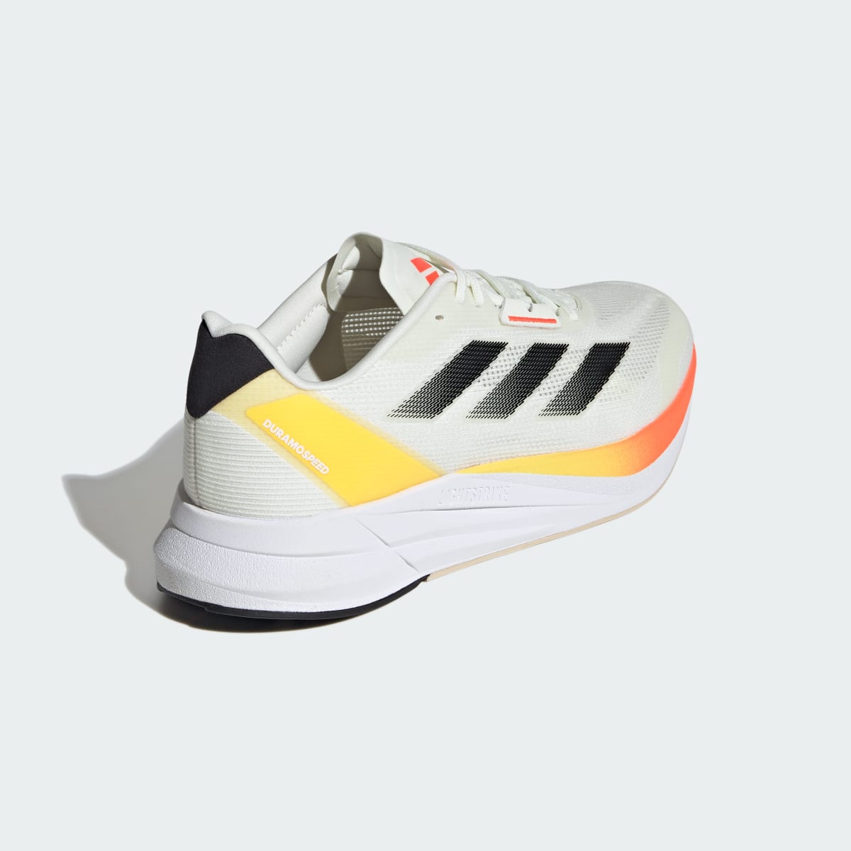 Adidas Duramo Speed Training Shoes - Ivory / Core Black / Solar Red - view 5