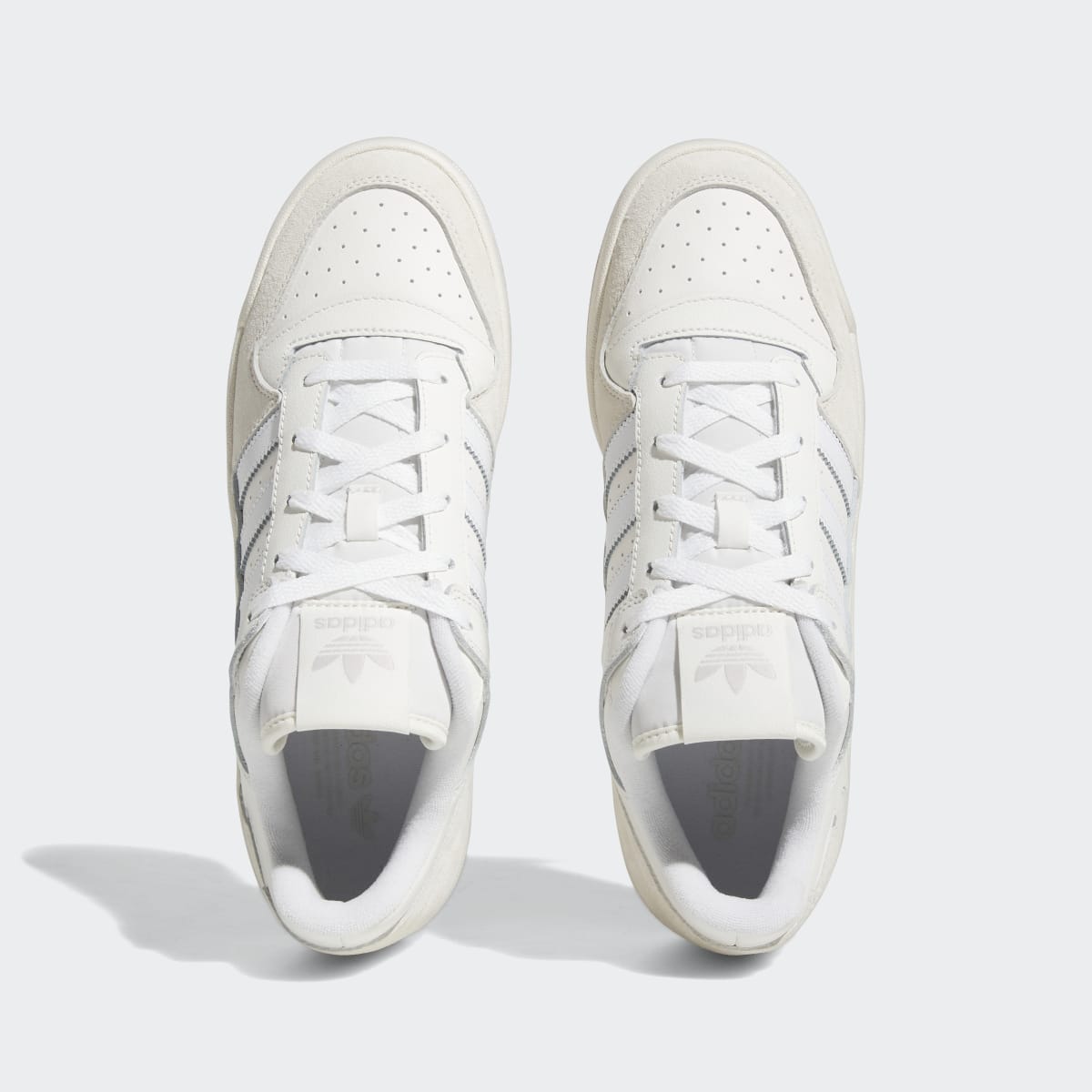 Adidas Forum Low Classic Sneakers - Chalk White / Cloud White - view 2