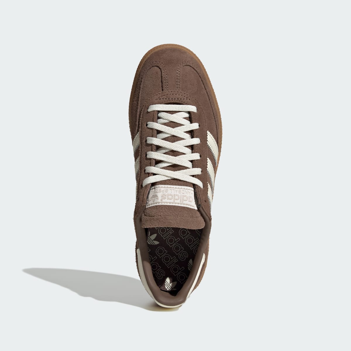 Adidas Handball Spezial Sneakers - Earth Strata / Off White / Gum - view 3
