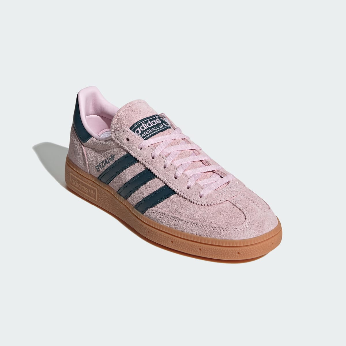 Adidas Handball Spezial Sneakers - Clear Pink / Arctic Night / Gum - view 4