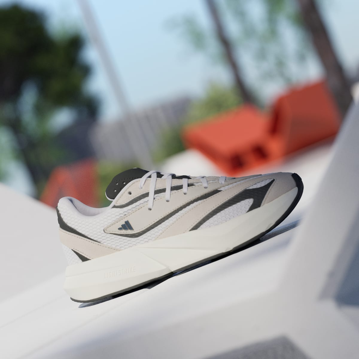Adidas Lightblaze Sneakers - Alumina / Silver Metallic / Core Black - view 3