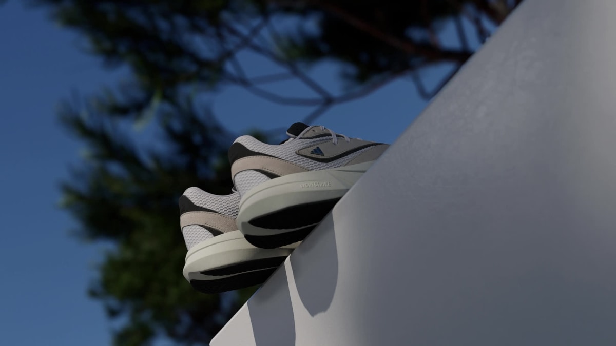 Adidas Lightblaze Sneakers - Alumina / Silver Metallic / Core Black - view 2