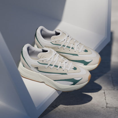 Adidas Lightblaze Sneakers - Off White / Silver Metallic / Collegiate Green - view 5