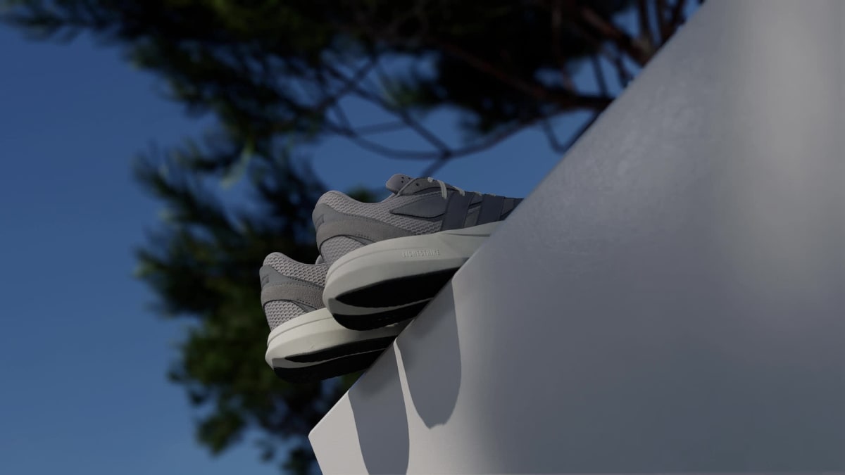 Adidas Lightblaze Sneakers - Grey Two / Grey Three / Iron Metallic - view 2