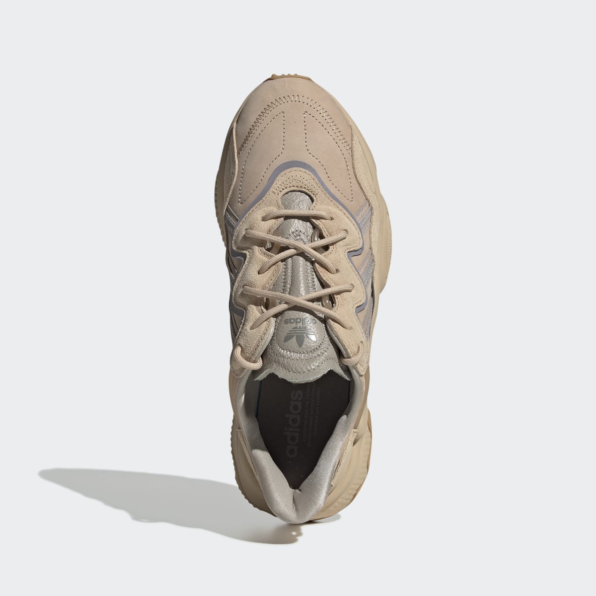 Adidas Ozweego Sports Shoes - St Pale Nude / Light Brown / Solar Red - view 3