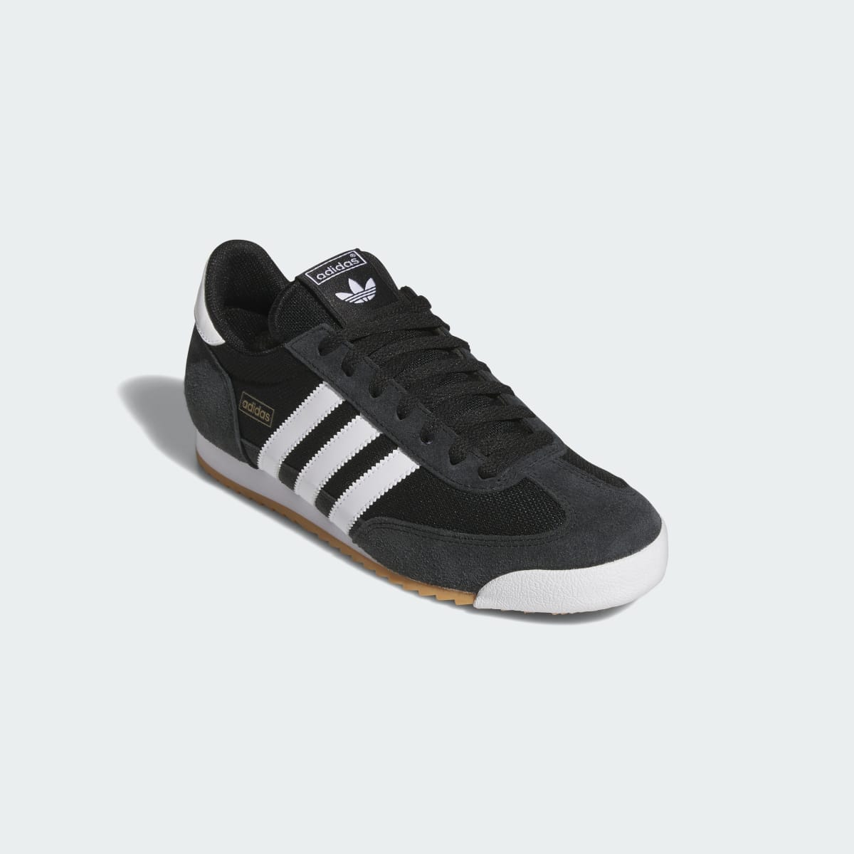 Adidas R71 Sneakers - Core Black / Cloud White / Gold Metallic - view 4