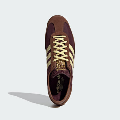 Adidas SL72 OG Sneakers - Maroon / Almost Yellow / Preloved Brown - view 2