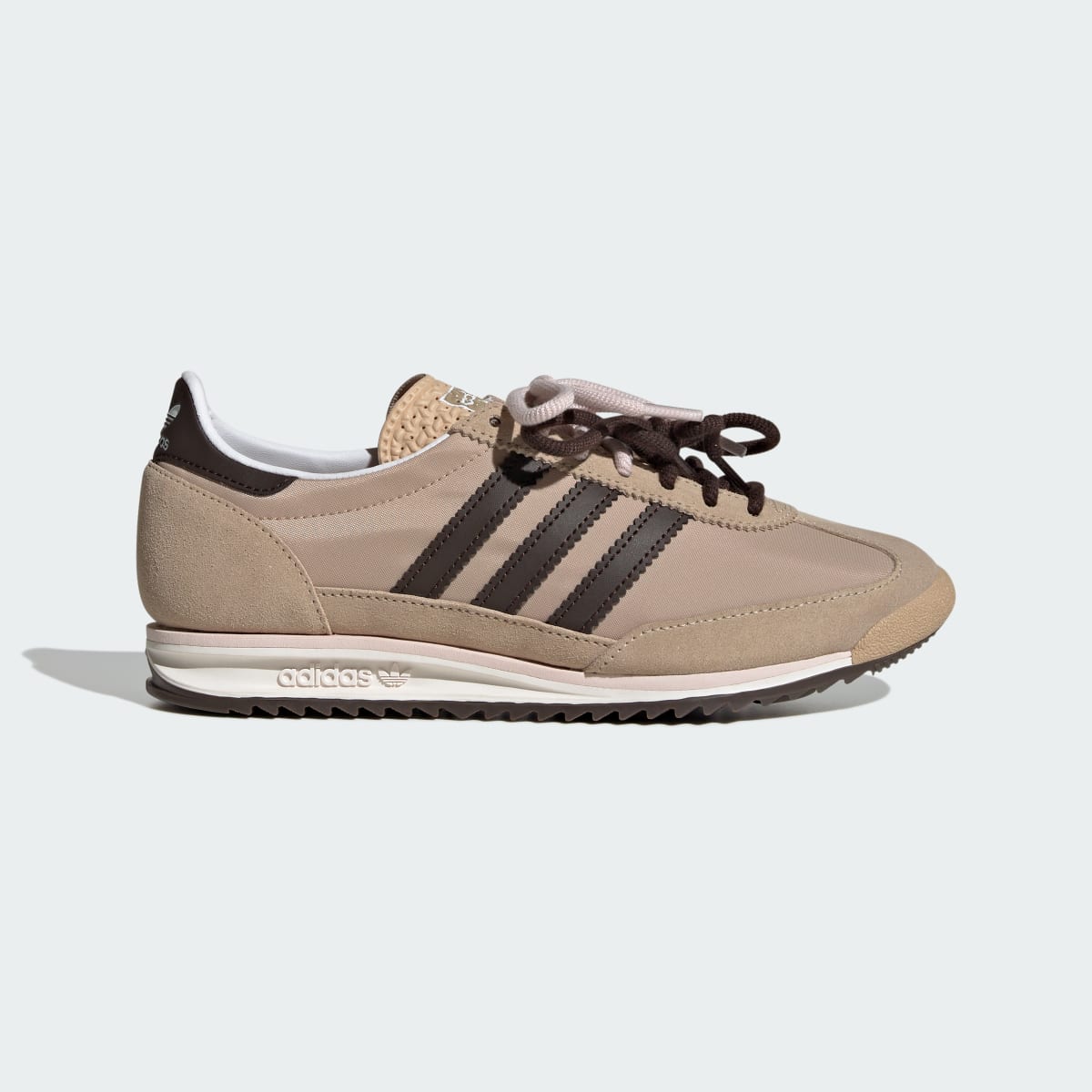Adidas SL 72 OG Sneakers - Magic Beige / Dark Brown / Wonder Quartz - view 1