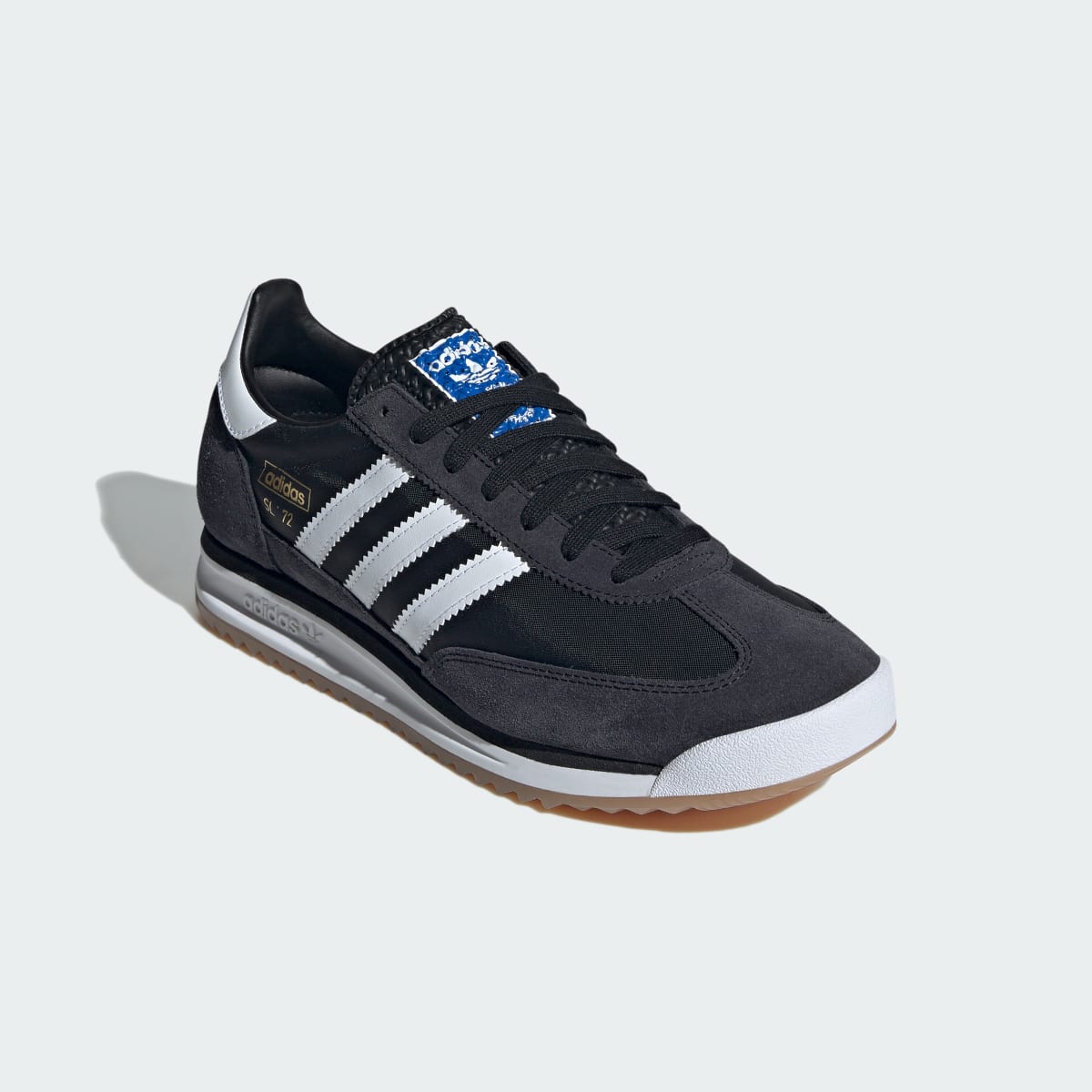 Adidas SL 72 RS Sneakers - Core Black / Cloud White / Blue - view 4