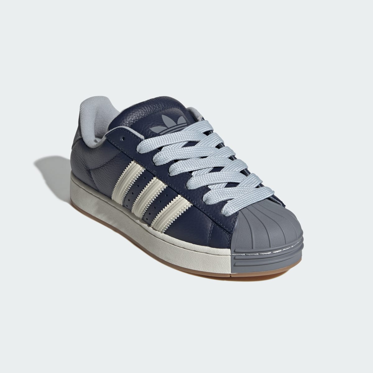 Chaussure Adidas Superstar ST - Shadow Navy / Off White / Gum - vue 4