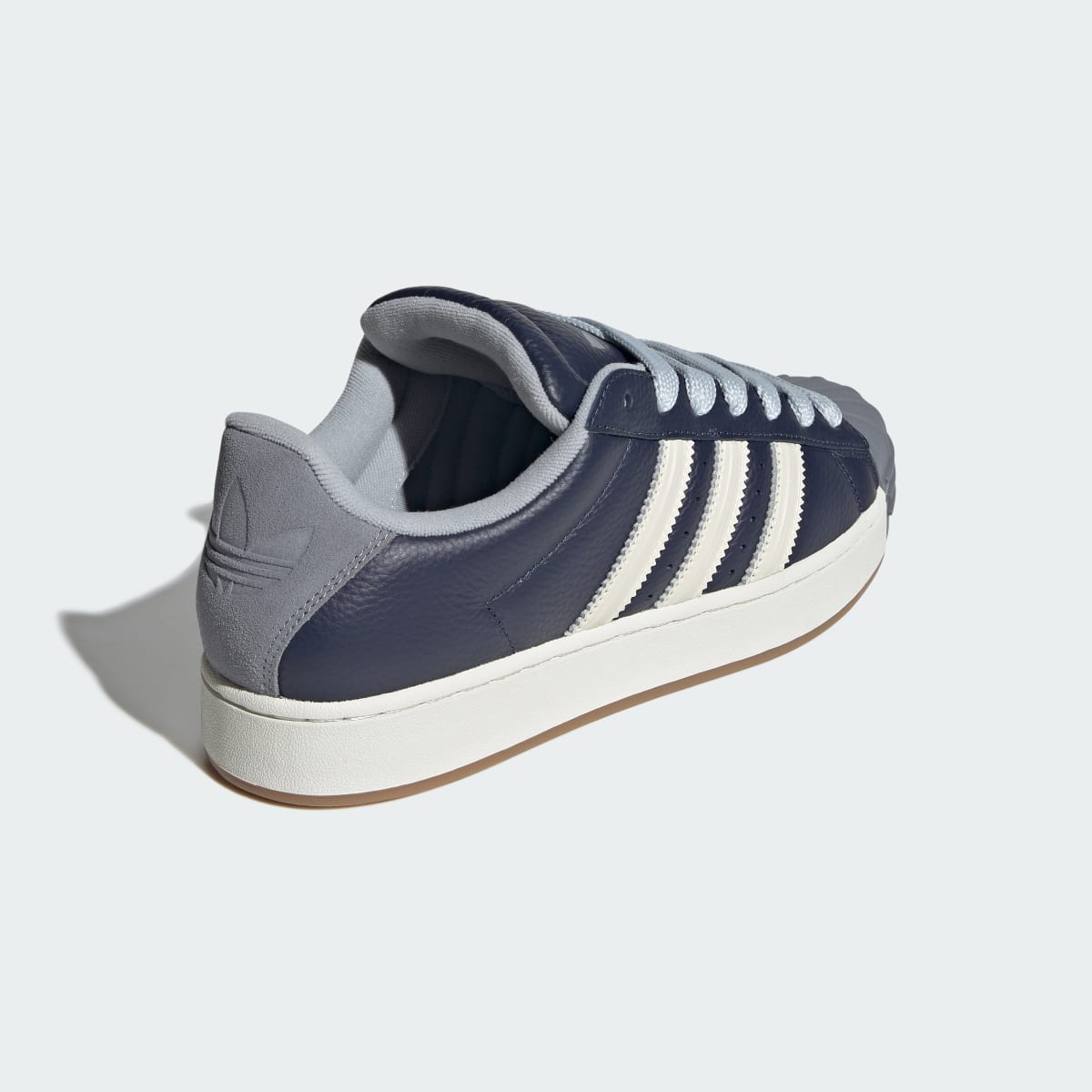 Chaussure Adidas Superstar ST - Shadow Navy / Off White / Gum - vue 5