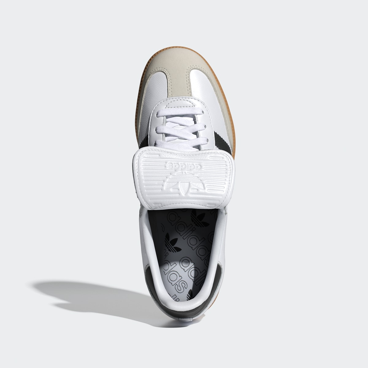Adidas Samba LT Sneakers - Cloud White / Core Black / Gold Metallic - view 2