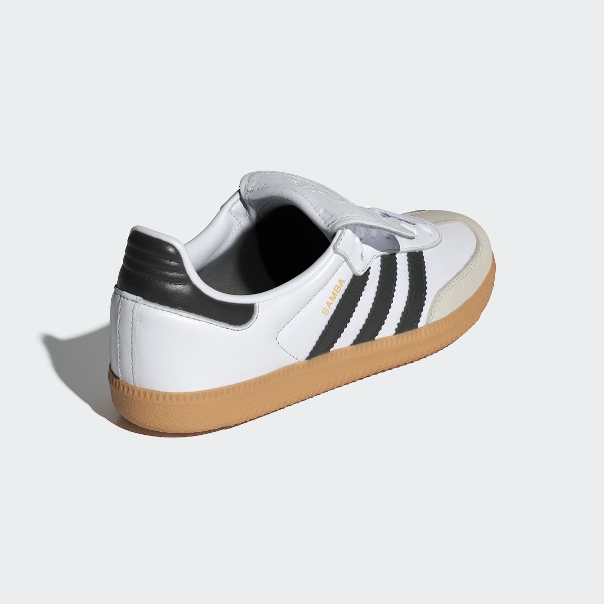 Adidas Samba LT Sneakers - Cloud White / Core Black / Gold Metallic - view 5
