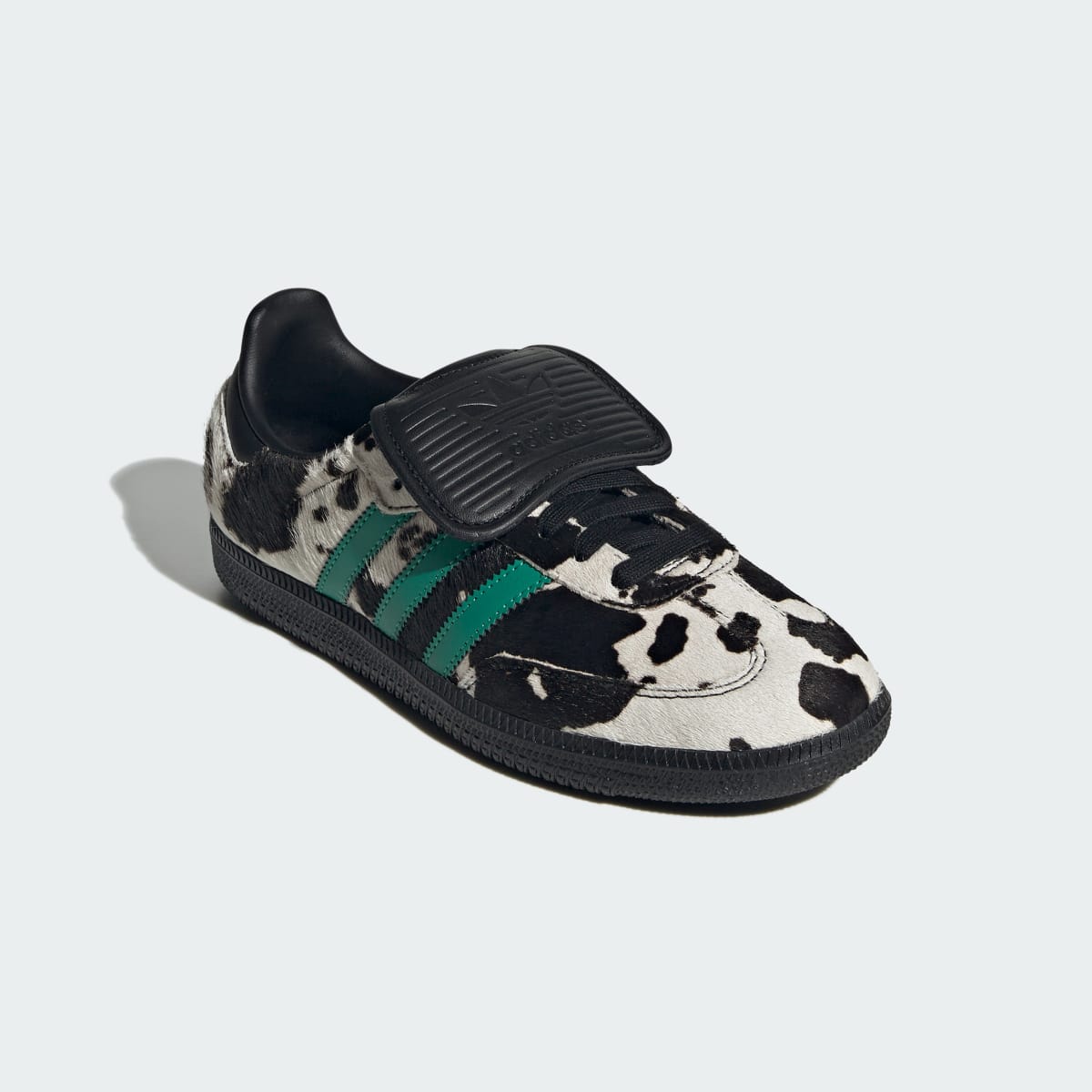 Adidas Samba LT Sneakers - Core Black / Lucid Blue / Gold Metallic - view 4
