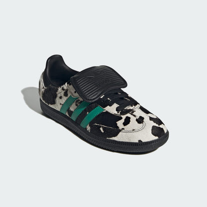 Adidas Samba LT Sneakers - Core Black / Lucid Blue / Gold Metallic - view 4