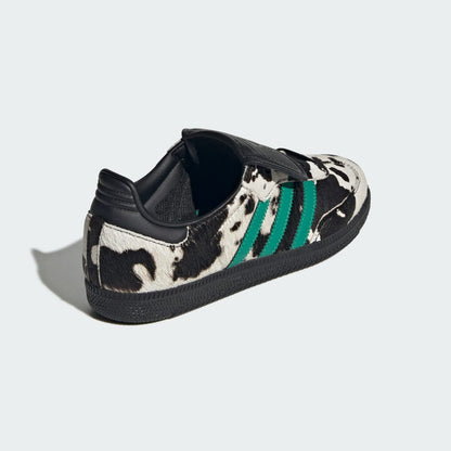 Adidas Samba LT Sneakers - Core Black / Lucid Blue / Gold Metallic - view 5