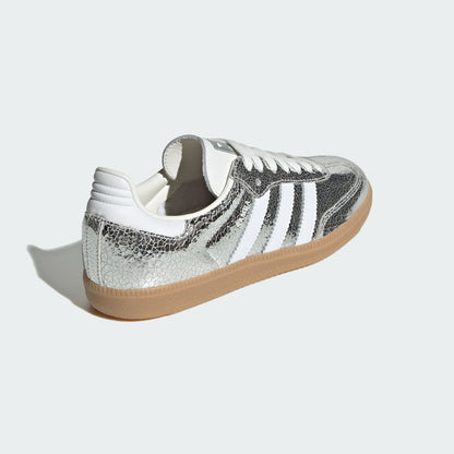 Adidas Samba OG Sneakers - Silver Metallic / Cloud White / Core White - view 5