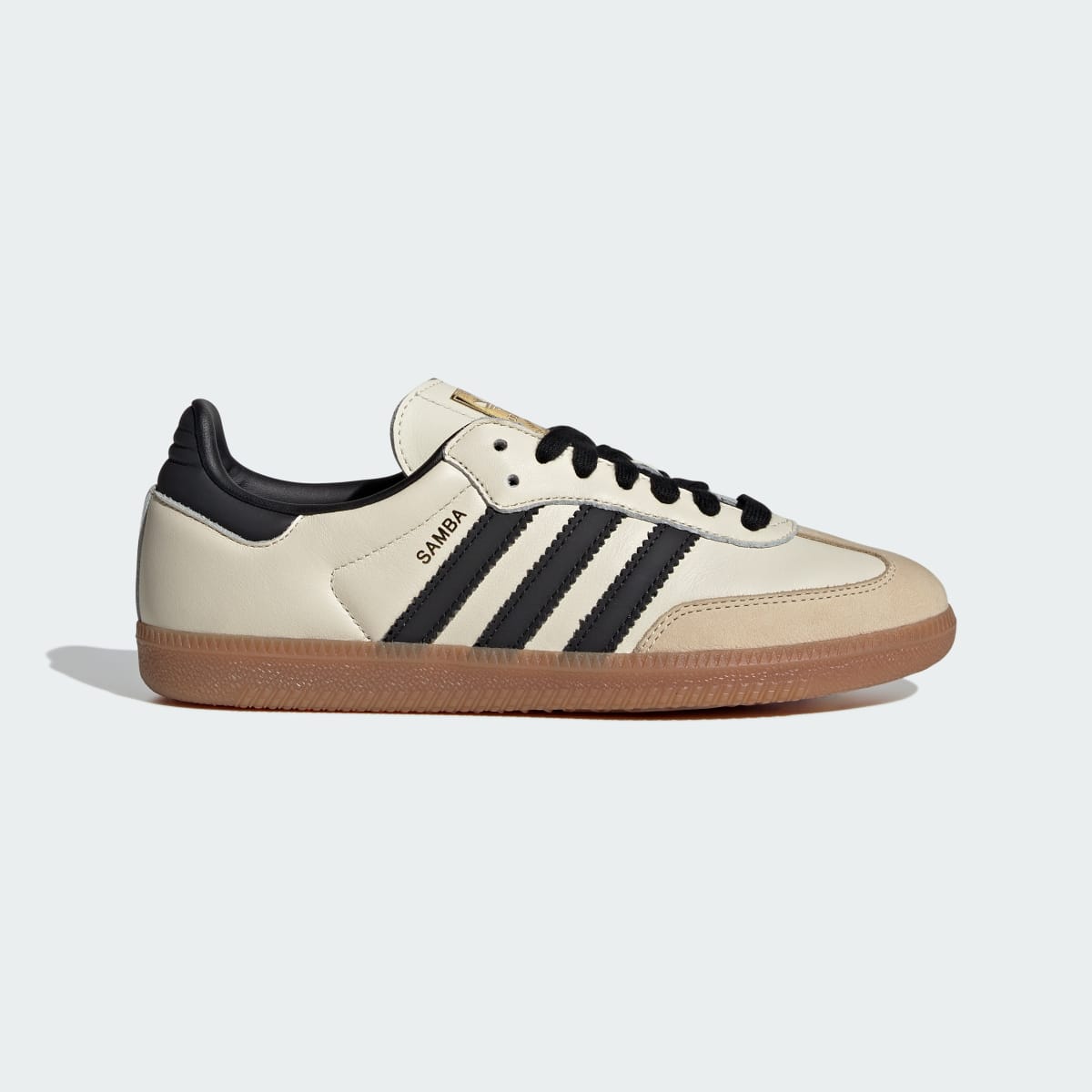 Adidas Samba OG Sneakers - Cream White / Core Black / Sand Strata - view 1