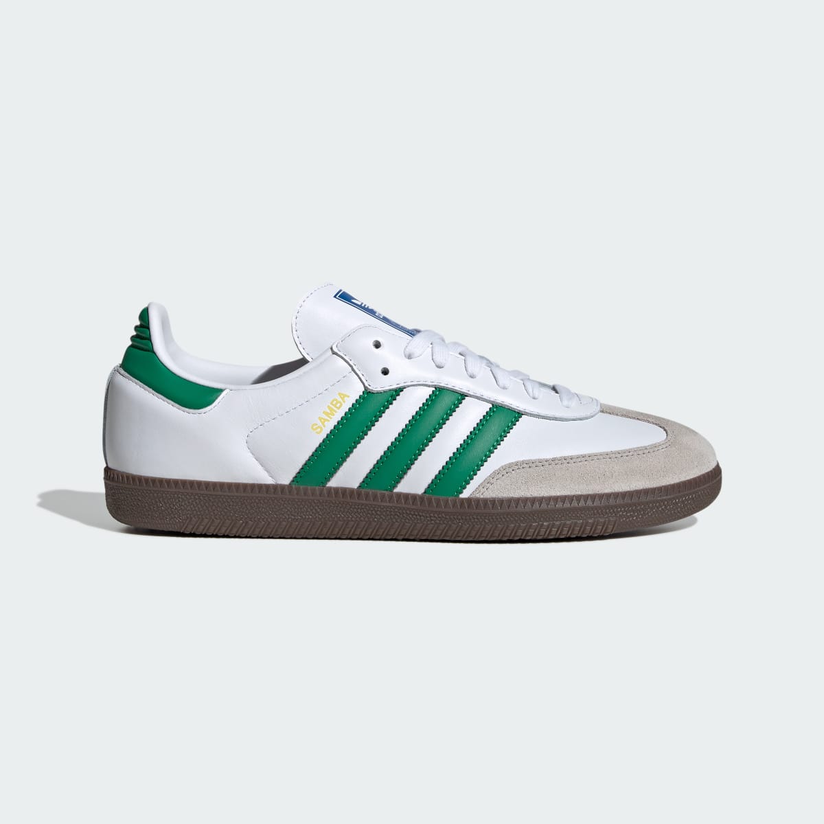 Adidas Samba OG Sneakers - White / Green / Gum 5 - view 1