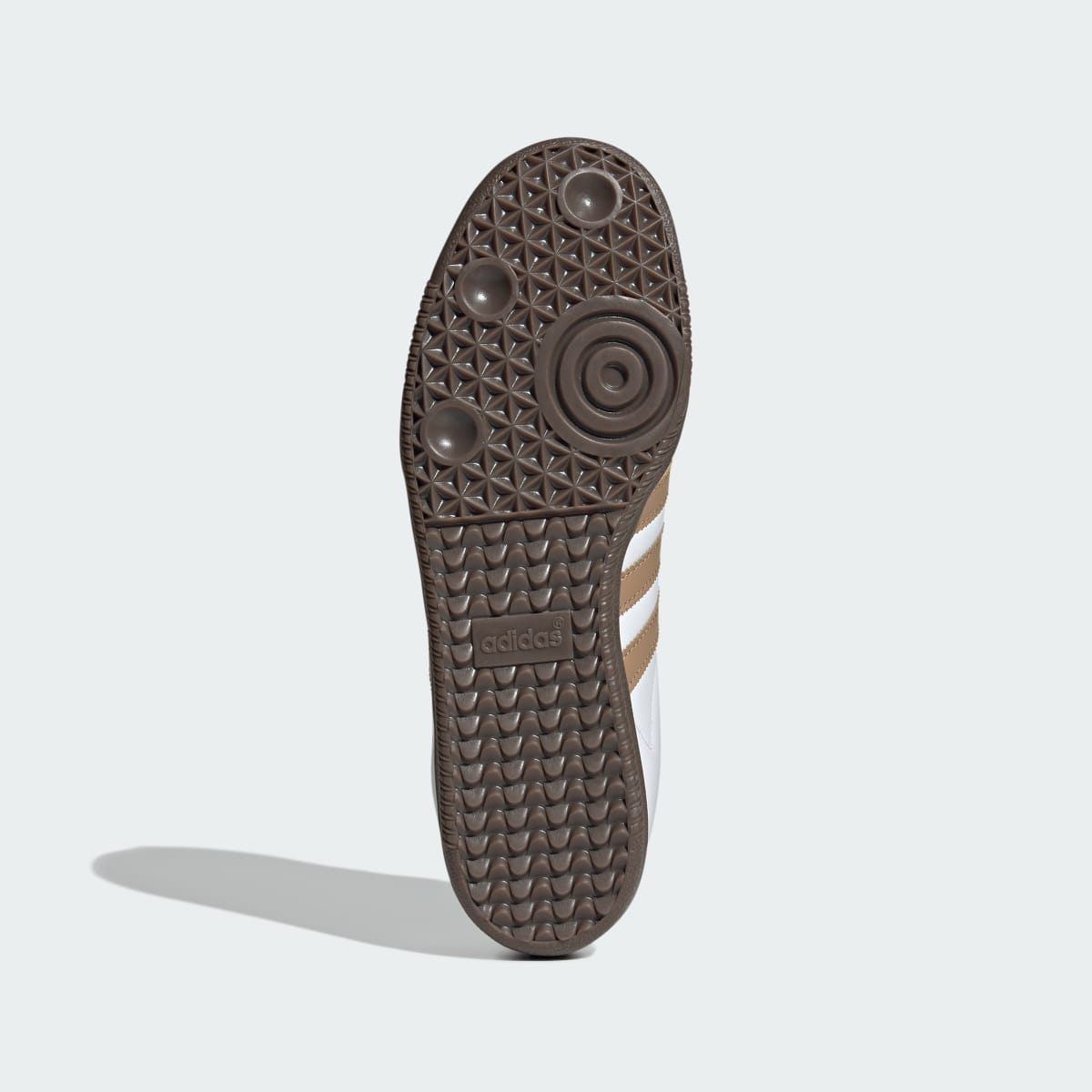 Adidas Samba OG Sneakers - Cloud White / Cardboard / Gum - view 3
