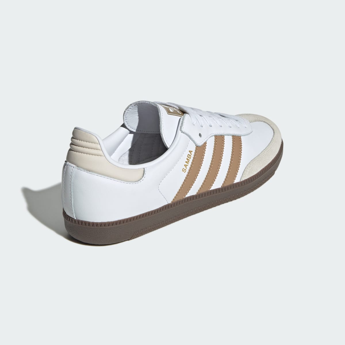 Adidas Samba OG Sneakers - Cloud White / Cardboard / Gum - view 5
