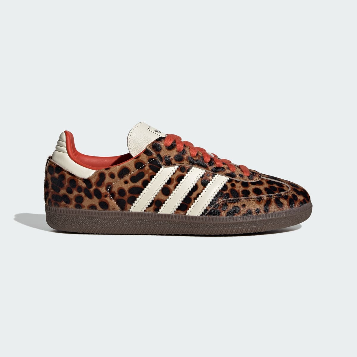 Adidas Samba OG Sneakers - Brown / Preloved Red / Cream White - view 1