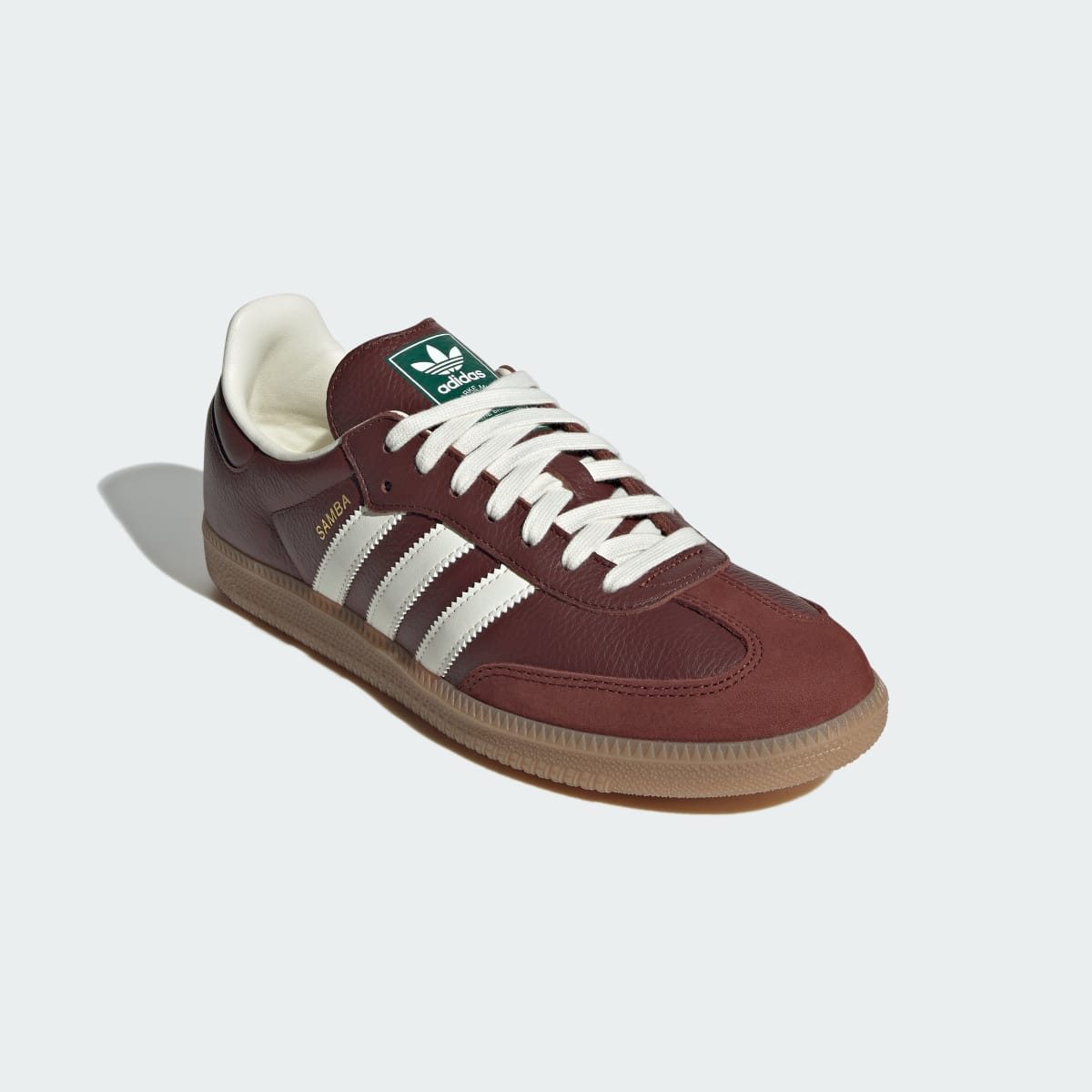 Adidas Samba OG Sneakers - Fox Brown / Off White / Gum - view 4