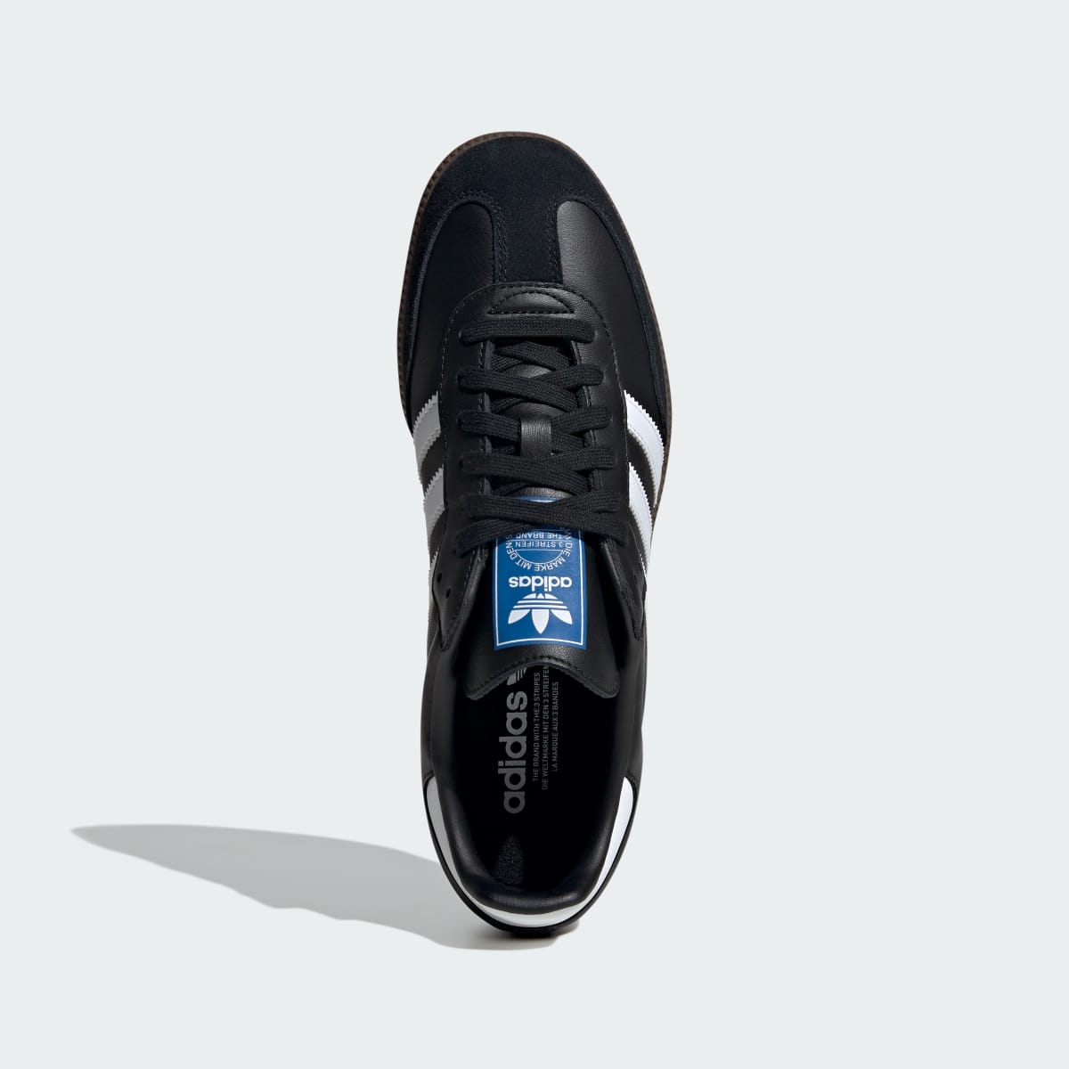 Adidas Samba OG Sneakers - Core Black / Cloud White / Gum5 - view 2