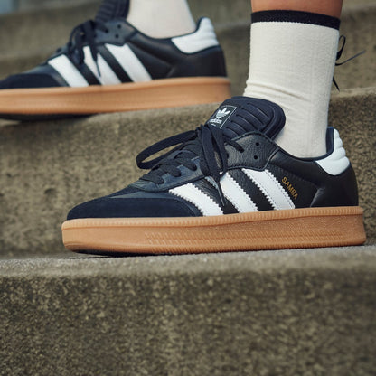 Adidas Samba XLG Sneakers - Core Black / Cloud White / Gum - view 3