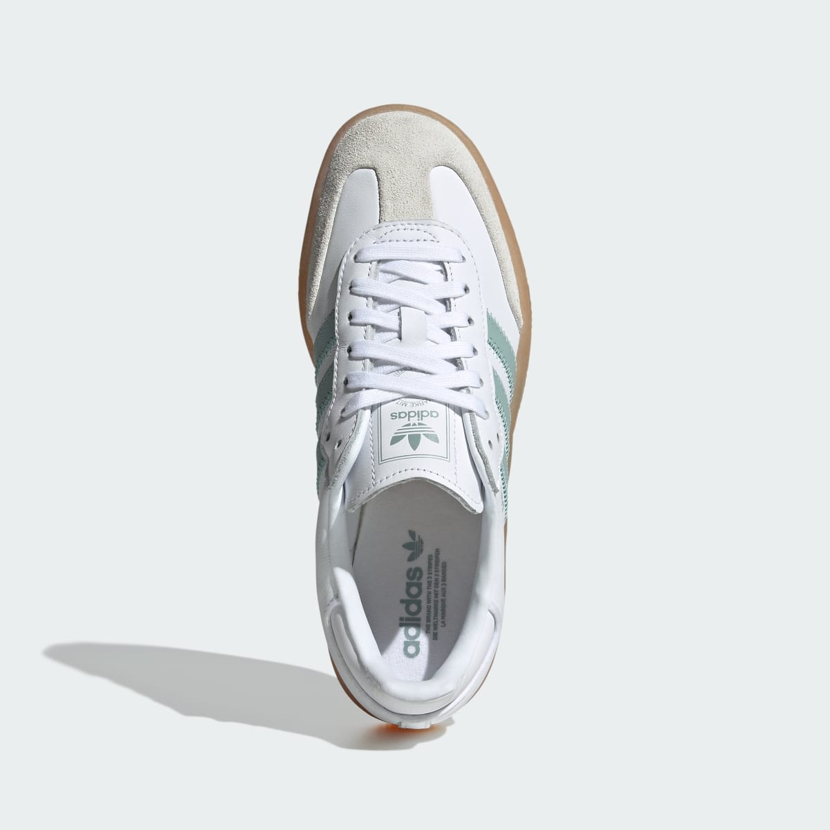 Adidas Sambae Sneakers - Cloud White / Wonder Blue / Off White - view 2