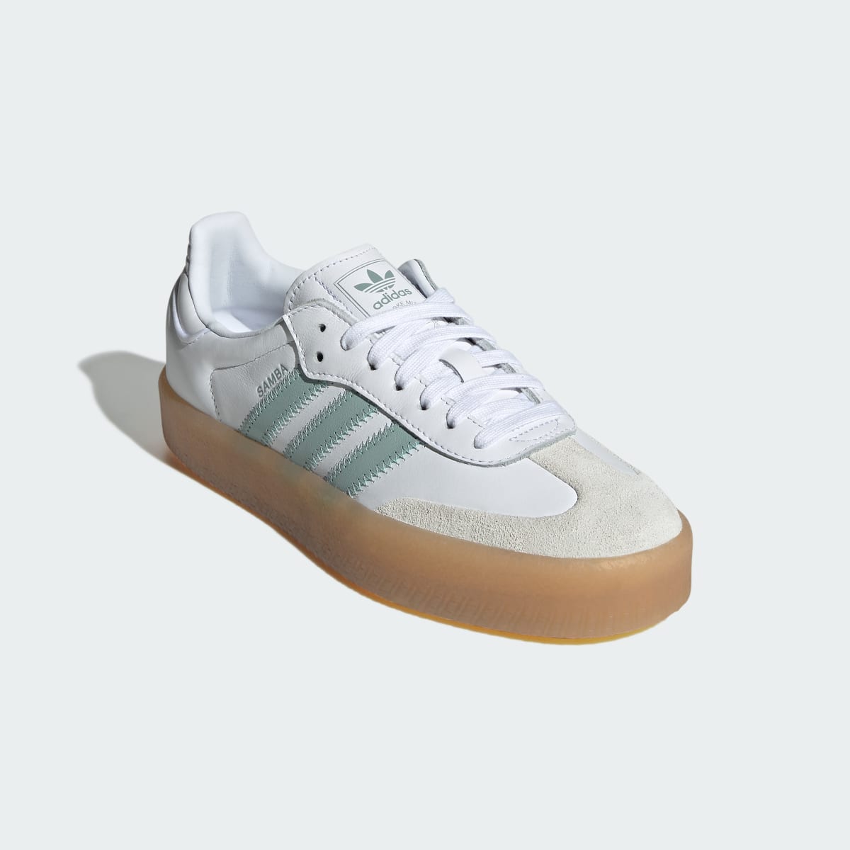 Adidas Sambae Sneakers - Cloud White / Wonder Blue / Off White - view 4