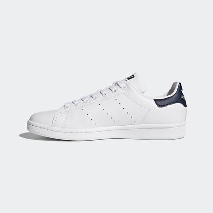 Adidas Stan Smith Sneakers - Core White / Dark Blue - view 4