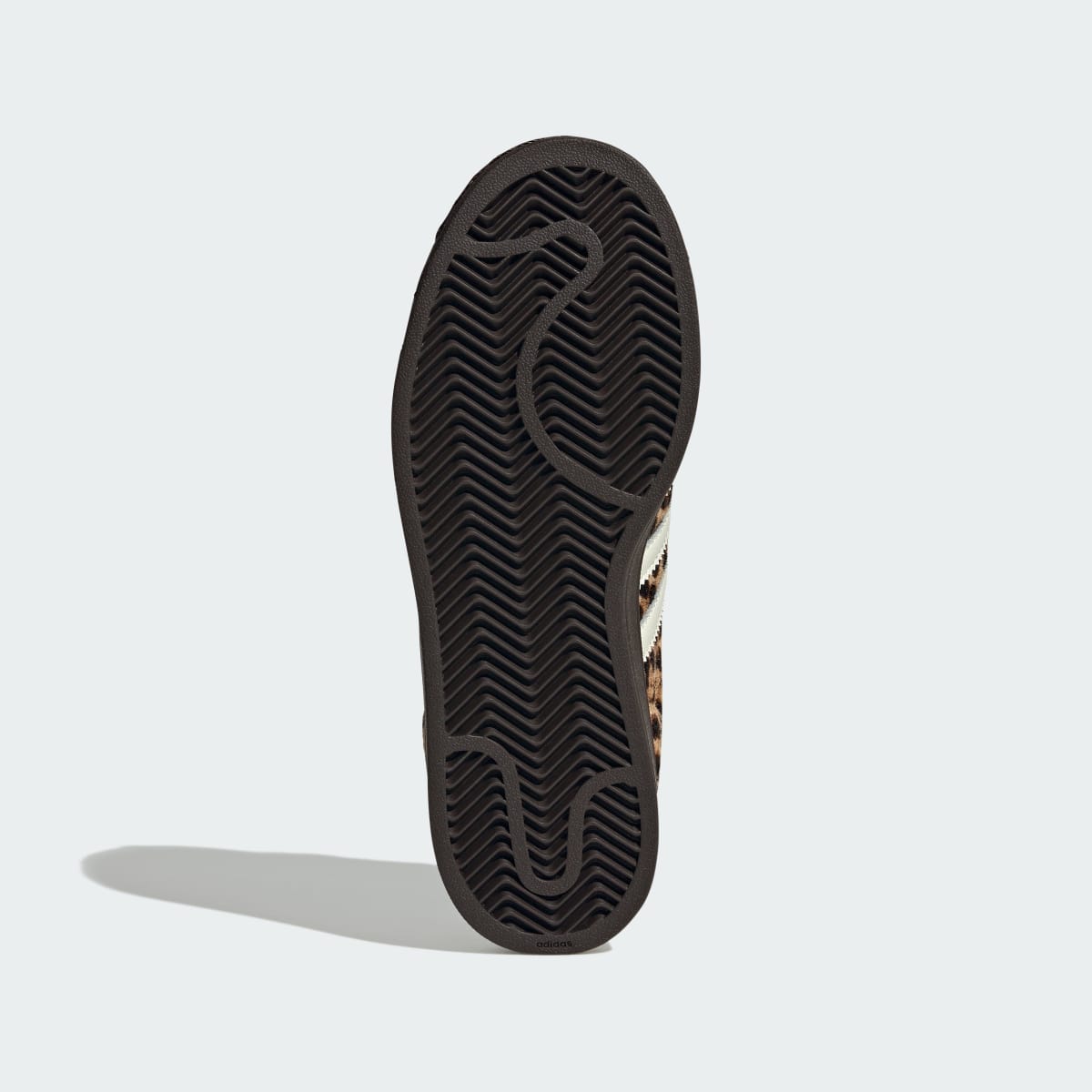 Adidas Superstar II Sneakers - Dark Brown / Ivory / Gold Metallic - view 3