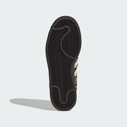 Adidas Superstar II Sneakers - Dark Brown / Ivory / Gold Metallic - view 3