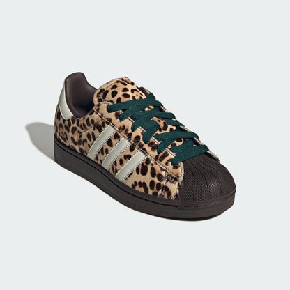 Adidas Superstar II Sneakers - Dark Brown / Ivory / Gold Metallic - view 4