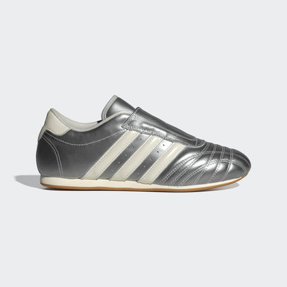 Adidas Taekwondo Sneakers - Silver Metallic / Off White / Gum - view 1