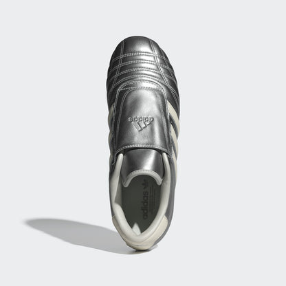 Adidas Taekwondo Sneakers - Silver Metallic / Off White / Gum - view 2