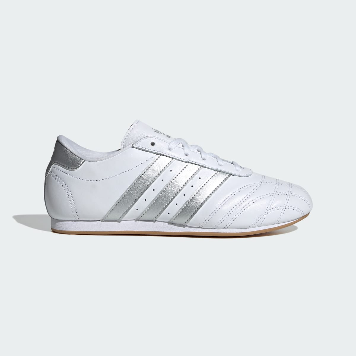 Adidas Taekwondo Lace Sneakers - Cloud White / Silver Metallic / Gum - view 1