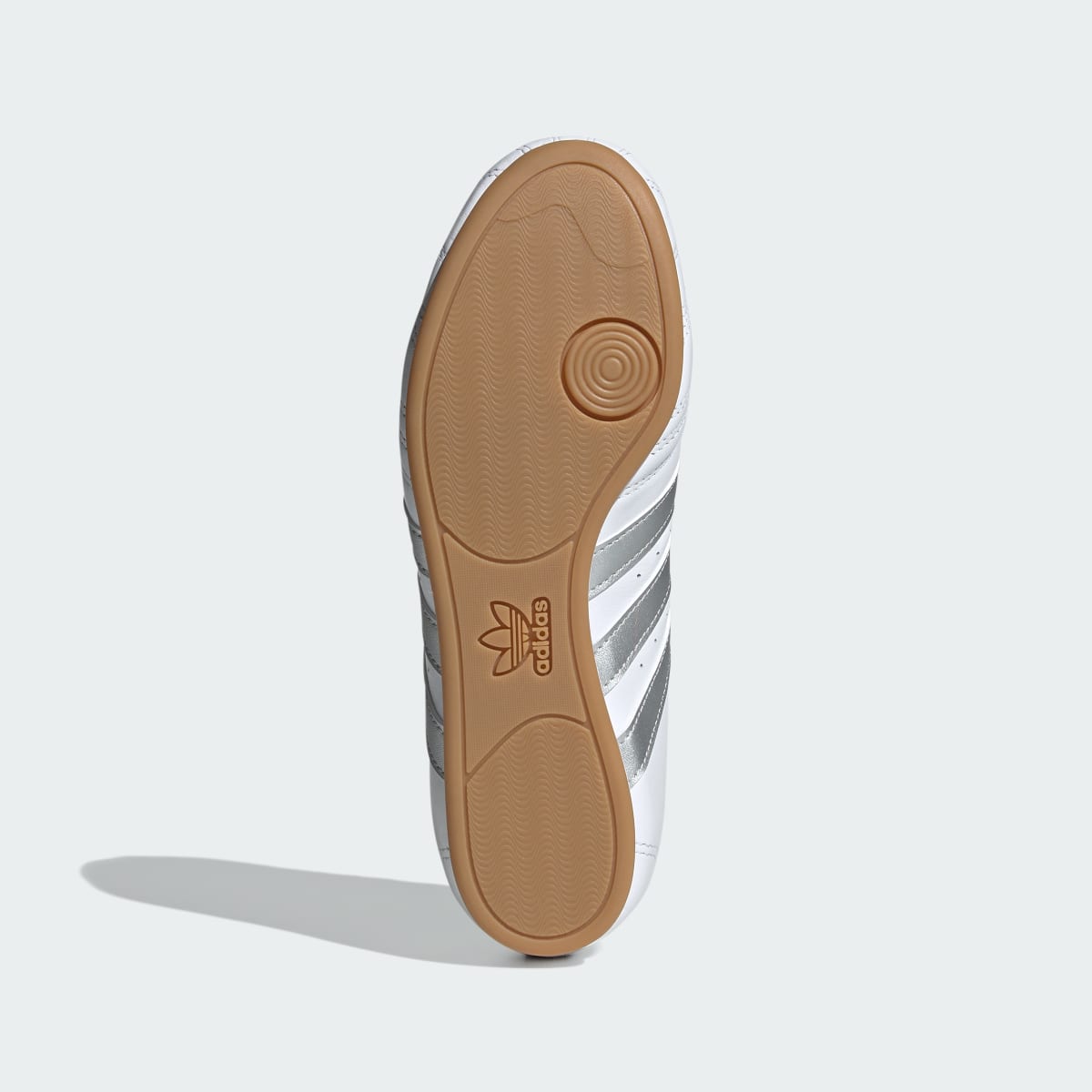 Adidas Taekwondo Lace Sneakers - Cloud White / Silver Metallic / Gum - view 3