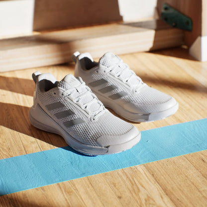 Adidas Novaflight 2 Other Sports Shoes - Cloud White / Silver Metallic / Cloud White - view 5