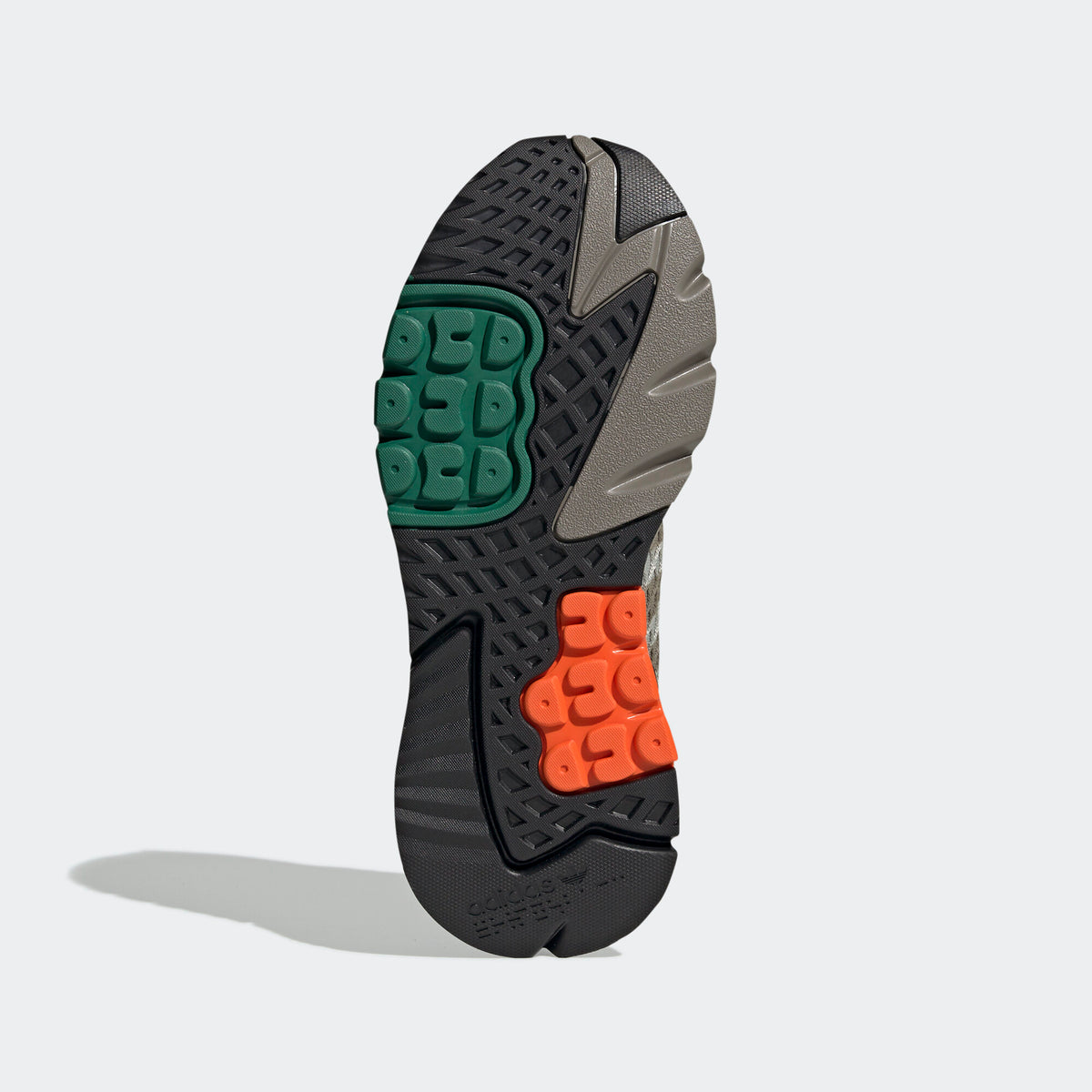 Adidas Nite Jogger Sneakers - Sesame / Black / Smoke Green - view 4
