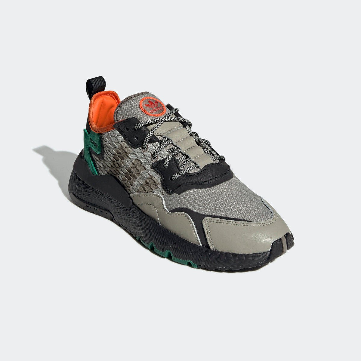 Adidas Nite Jogger Sneakers - Sesame / Black / Smoke Green - view 5