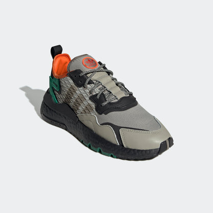 Adidas Nite Jogger Sneakers - Sesame / Black / Smoke Green - view 5