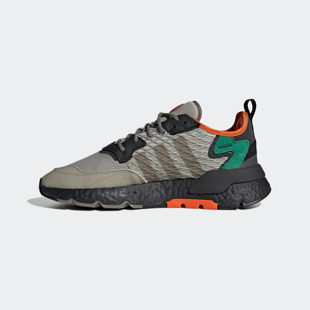 Adidas Nite Jogger Sneakers - Sesame / Black / Smoke Green - view 7