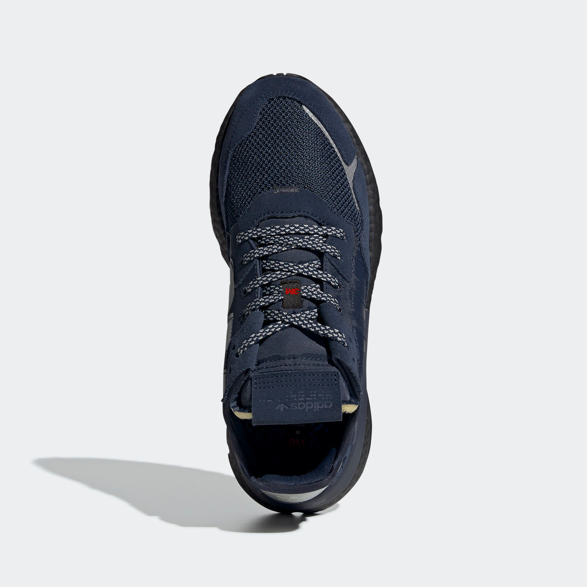 Adidas Nite Jogger Sneakers - Collegiate Navy / Silver - view 3