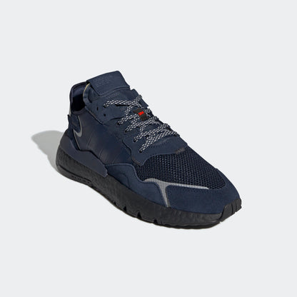 Adidas Nite Jogger Sneakers - Collegiate Navy / Silver - view 5