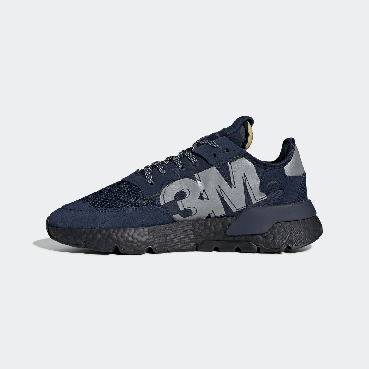 Adidas Nite Jogger Sneakers - Collegiate Navy / Silver - view 7